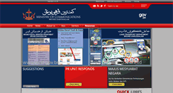 Desktop Screenshot of mincom.gov.bn